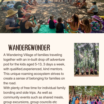 Wander & Wonder : the traveling adventure school