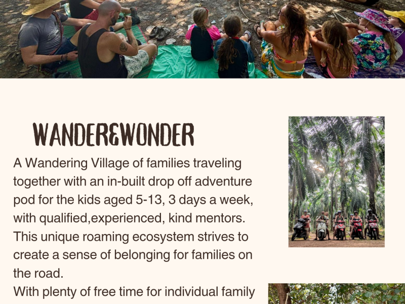 Wander & Wonder : the traveling adventure school