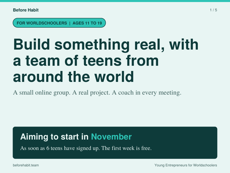 Young Entrepreneurs Programme